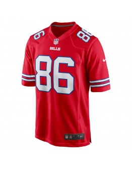 Dalton Kincaid Buffalo Bills Nike Alternate Game Jersey - Red