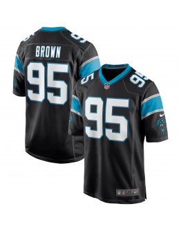 Derrick Brown Carolina Panthers Nike Player Game Jersey - Black