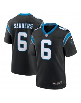 Miles Sanders Carolina Panthers Nike Game Player Jersey - Black