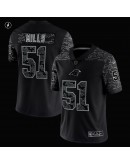 Sam Mills Carolina Panthers Nike Retired Player RFLCTV Limited Jersey - Black