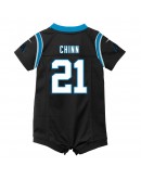 Jeremy Chinn Carolina Panthers Nike Newborn Romper Game Jersey - Black