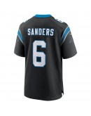 Miles Sanders Carolina Panthers Nike Game Player Jersey - Black