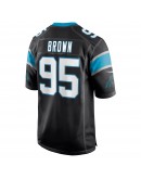 Derrick Brown Carolina Panthers Nike Player Game Jersey - Black