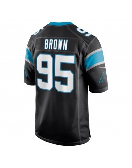 Derrick Brown Carolina Panthers Nike Player Game Jersey - Black