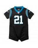 Jeremy Chinn Carolina Panthers Nike Newborn Romper Game Jersey - Black