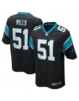 Sam Mills Carolina Panthers Nike Game Retired Player Jersey - Black