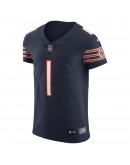 Justin Fields Chicago Bears Nike Vapor Elite Jersey - Navy