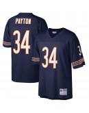 Walter Payton Chicago Bears Mitchell & Ness Big & Tall 1985 Retired Player Replica Jersey - Navy