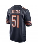 Dick Butkus Chicago Bears Nike Game Retired Player Jersey - Navy