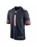 Justin Fields Chicago Bears Nike Game Jersey - Navy