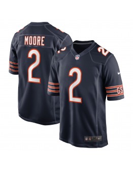 D.J. Moore Chicago Bears Nike Team Color Game Jersey - Navy