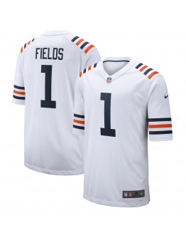 Justin Fields Chicago Bears Nike 2021 NFL Draft First Round Pick Alternate Classic Game Jersey - White