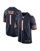 Justin Fields Chicago Bears Nike Game Jersey - Navy