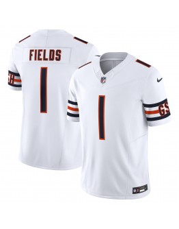 Justin Fields Chicago Bears Nike Vapor F.U.S.E. Limited Jersey - White