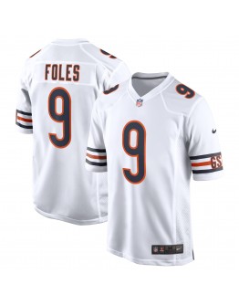 Nick Foles Chicago Bears Nike Game Jersey - White