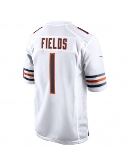 Justin Fields Chicago Bears Nike Player Game Jersey - White