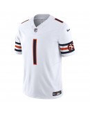 Justin Fields Chicago Bears Nike Vapor F.U.S.E. Limited Jersey - White