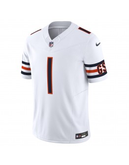 Justin Fields Chicago Bears Nike Vapor F.U.S.E. Limited Jersey - White