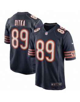 Mike Ditka Chicago Bears Nike Game Retired Player Jersey - Navy