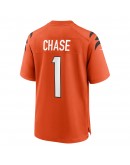 Ja'Marr Chase Cincinnati Bengals Nike Alternate Game Jersey - Orange