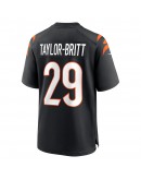 Cam Taylor-Britt Cincinnati Bengals Nike Game Player Jersey - Black