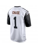 Ja'Marr Chase Cincinnati Bengals Nike Alternate Game Player Jersey - White