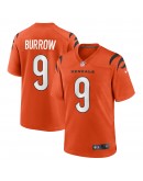 Joe Burrow Cincinnati Bengals Nike Alternate Game Jersey - Orange