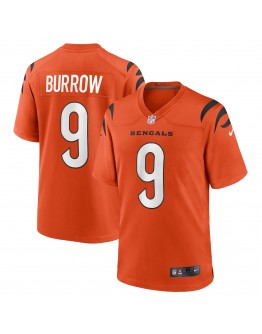 Joe Burrow Cincinnati Bengals Nike Alternate Game Jersey - Orange