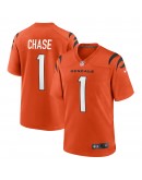 Ja'Marr Chase Cincinnati Bengals Nike Game Jersey - Orange