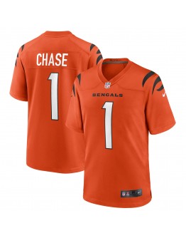 Ja'Marr Chase Cincinnati Bengals Nike Game Jersey - Orange