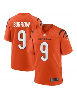 Joe Burrow Cincinnati Bengals Nike Game Jersey - Orange