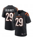 Cam Taylor-Britt Cincinnati Bengals Nike Game Player Jersey - Black