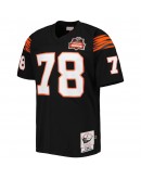 Anthony Munoz Cincinnati Bengals Mitchell & Ness 1981 Authentic Retired Player Jersey - Black