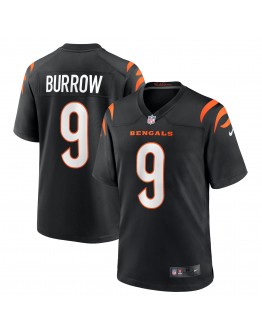 Joe Burrow Cincinnati Bengals Nike Game Jersey - Black