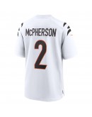 Evan McPherson Cincinnati Bengals Nike Game Player Jersey - White