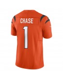 Ja'Marr Chase Cincinnati Bengals Nike Vapor F.U.S.E. Limited Jersey - Orange