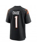 Ja'Marr Chase Cincinnati Bengals Nike Game Jersey - Black