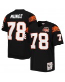 Anthony Munoz Cincinnati Bengals Mitchell & Ness 1981 Authentic Retired Player Jersey - Black