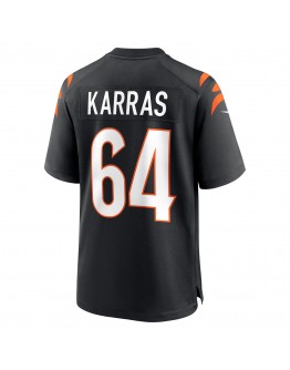 Ted Karras Cincinnati Bengals Nike Game Player Jersey - Black