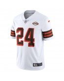 Nick Chubb Cleveland Browns Nike 1946 Collection Alternate Vapor Limited Jersey - White