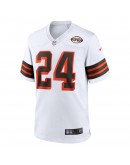 Nick Chubb Cleveland Browns Nike 1946 Collection Alternate Game Jersey - White