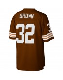 Jim Brown Cleveland Browns Mitchell & Ness Legacy Replica Jersey - Brown