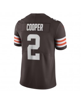 Amari Cooper Cleveland Browns Nike Men's Vapor Limited Jersey - Brown