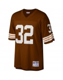 Jim Brown Cleveland Browns Mitchell & Ness Big & Tall 1963 Retired Player Replica Jersey - Brown