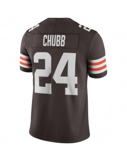 Nick Chubb Cleveland Browns Nike Vapor Limited Jersey - Brown