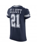 Ezekiel Elliott Dallas Cowboys Nike Vapor Elite Jersey - Navy