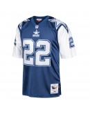 Emmitt Smith Dallas Cowboys Mitchell & Ness 1995 Authentic Retired Player Jersey - Navy/White