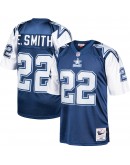 Emmitt Smith Dallas Cowboys Mitchell & Ness 1995 Authentic Retired Player Jersey - Navy/White