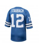 Roger Staubach Dallas Cowboys Mitchell & Ness 1971 Authentic Throwback Retired Player Jersey - Blue