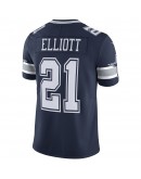 Ezekiel Elliott Dallas Cowboys Nike Vapor Limited Jersey - Navy